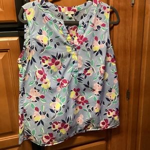 Talbot’s Multi color sleeveless Blouse